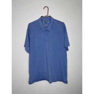 Icebreaker Polo Shirt Size 2XL Merino Wool Cool Lite Golf Performance *Flaws*